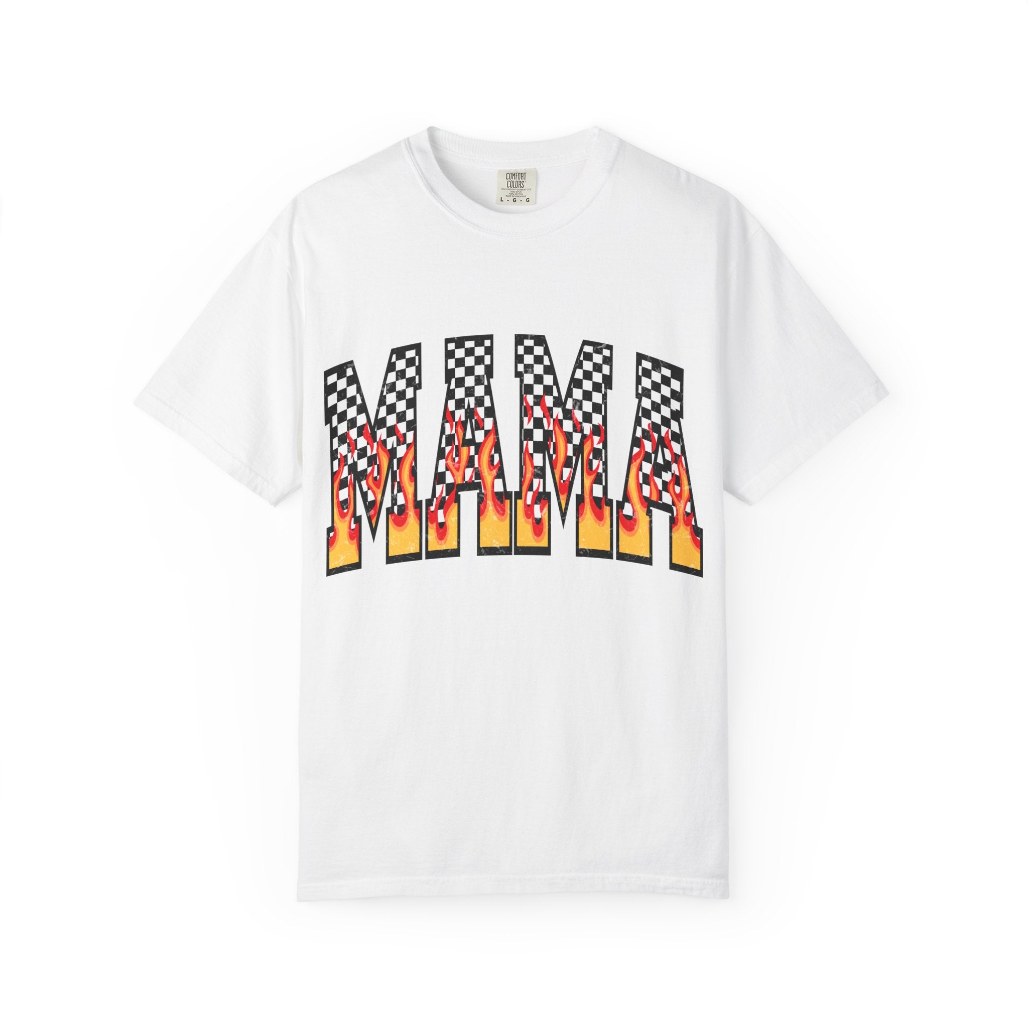 mama & mini flame tee