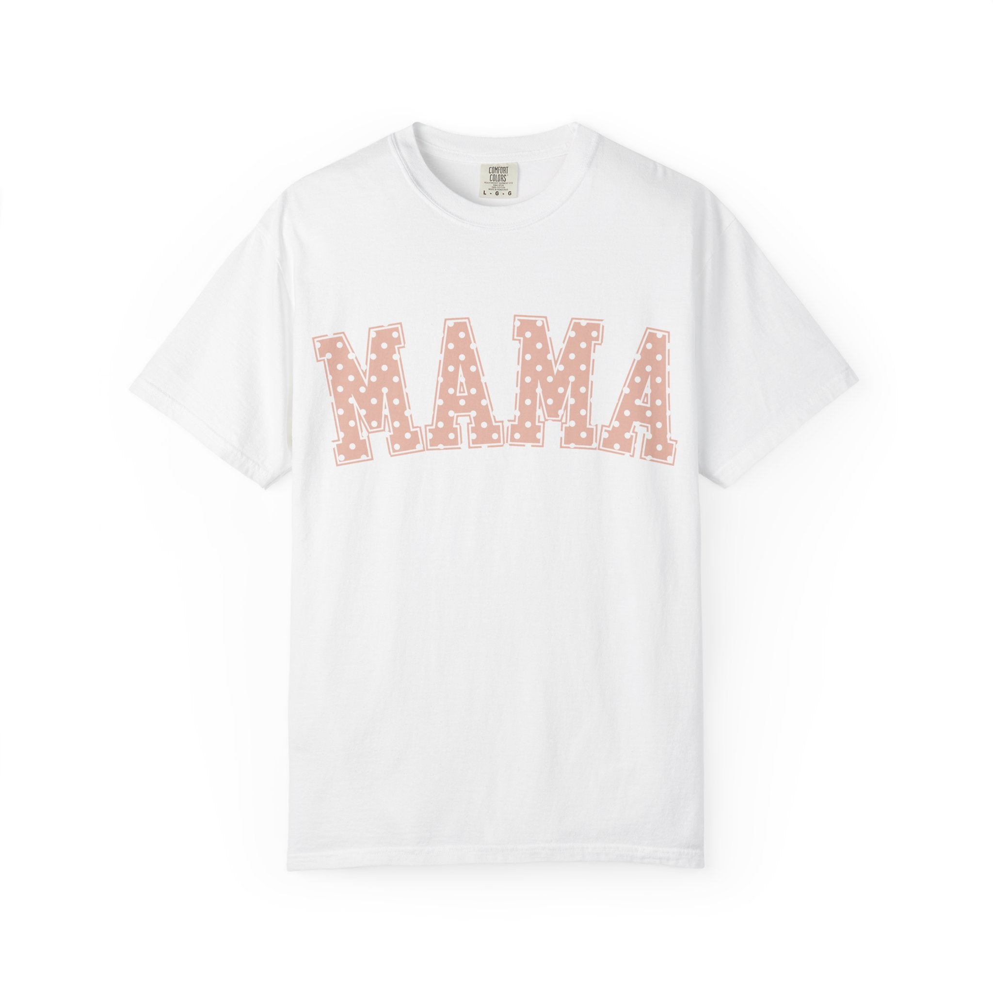 polka dot mama & mini tee