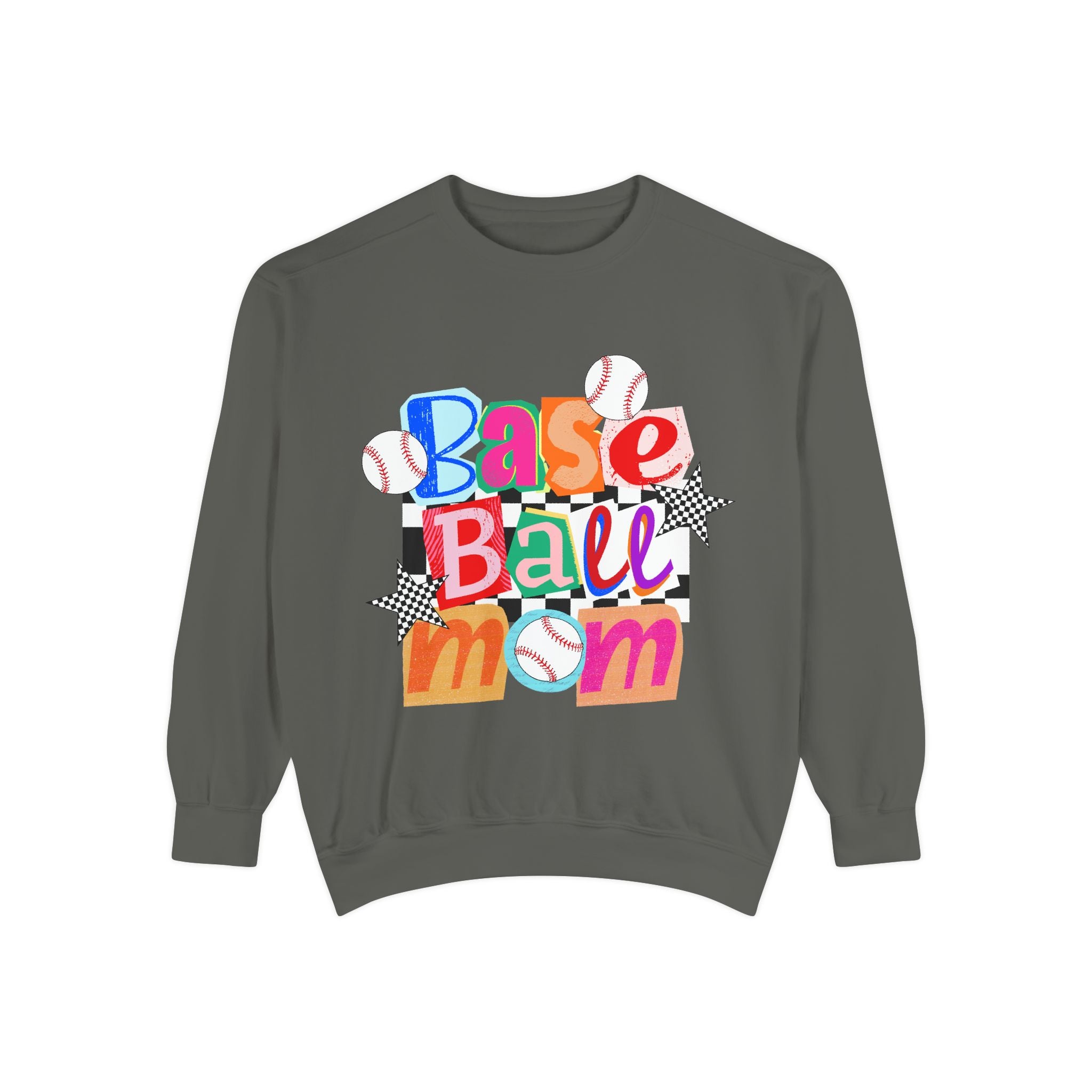 baseball mom crewneck