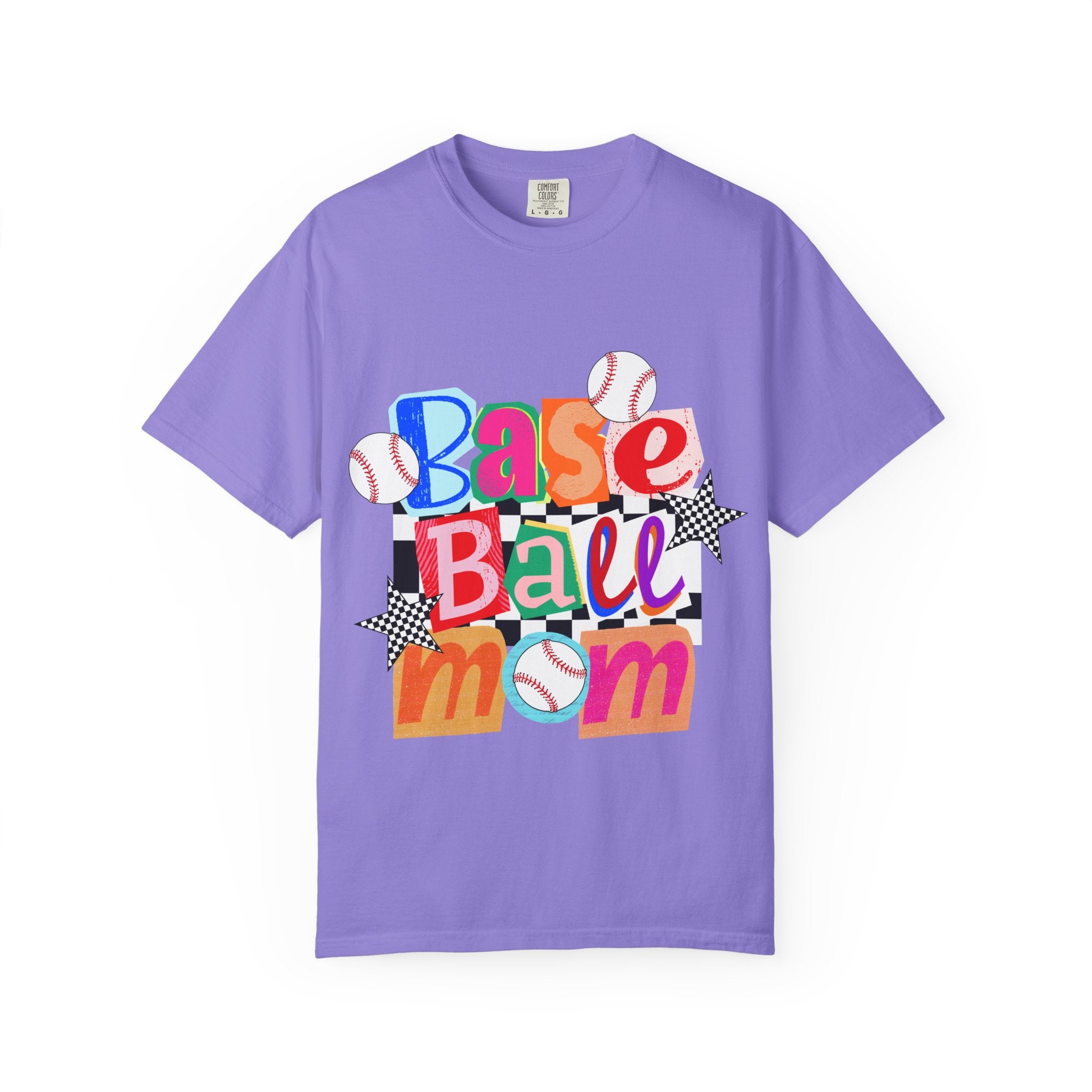 baseball mom tee