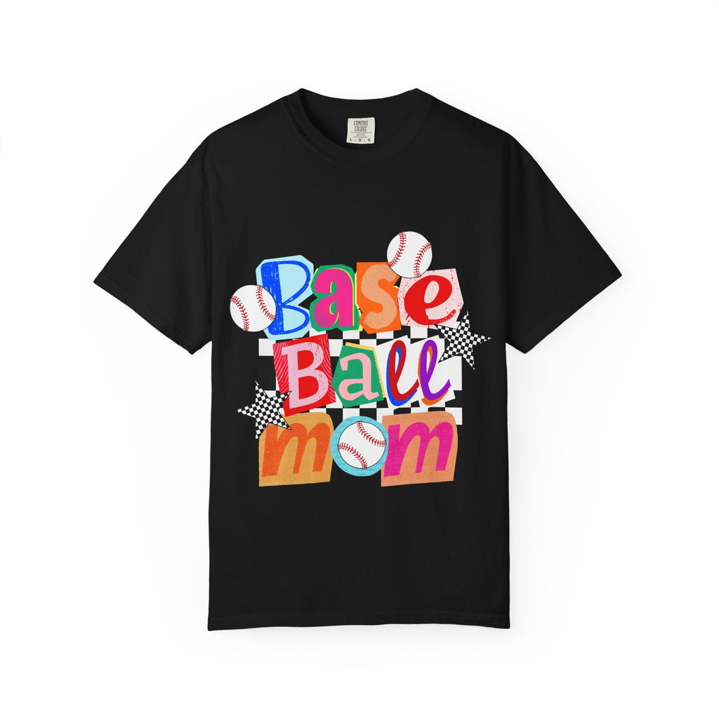 baseball mom tee