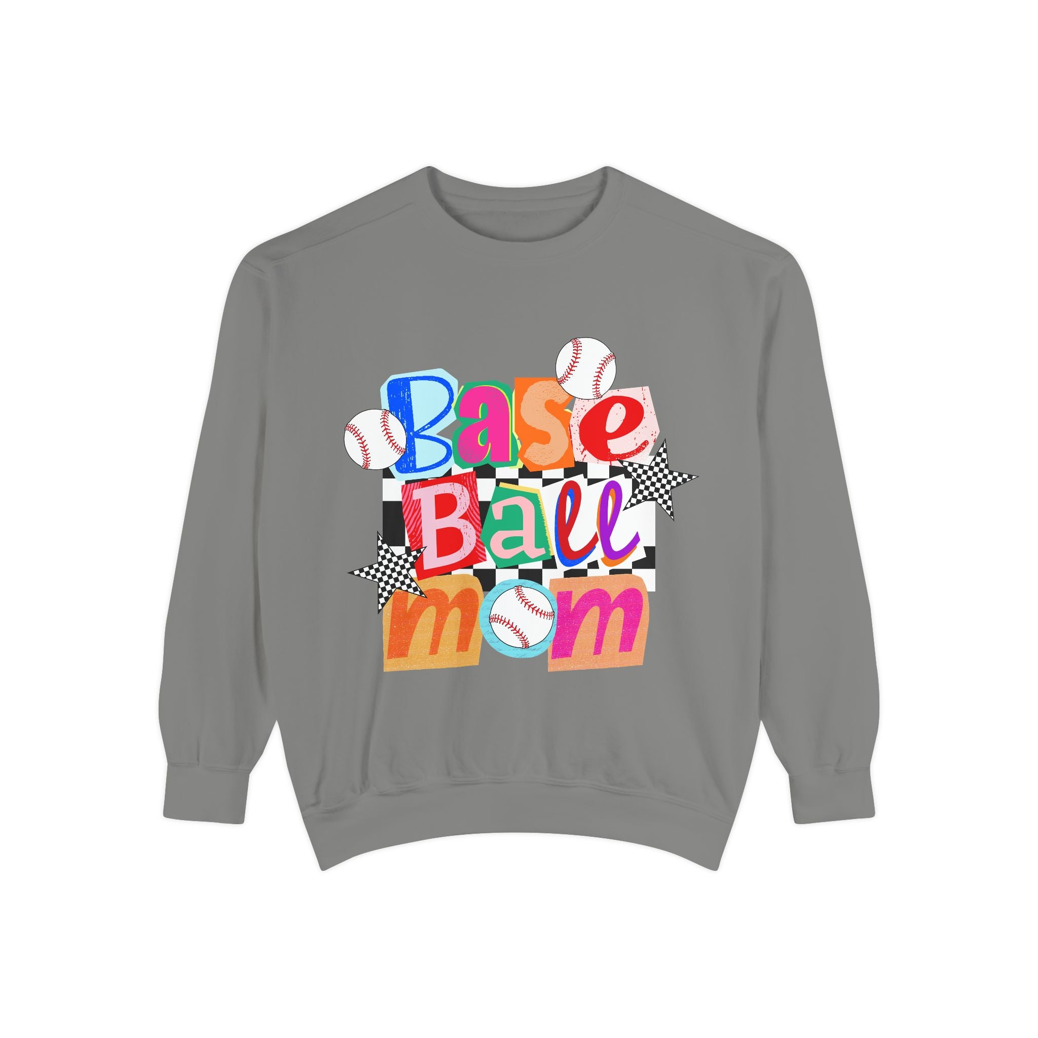baseball mom crewneck