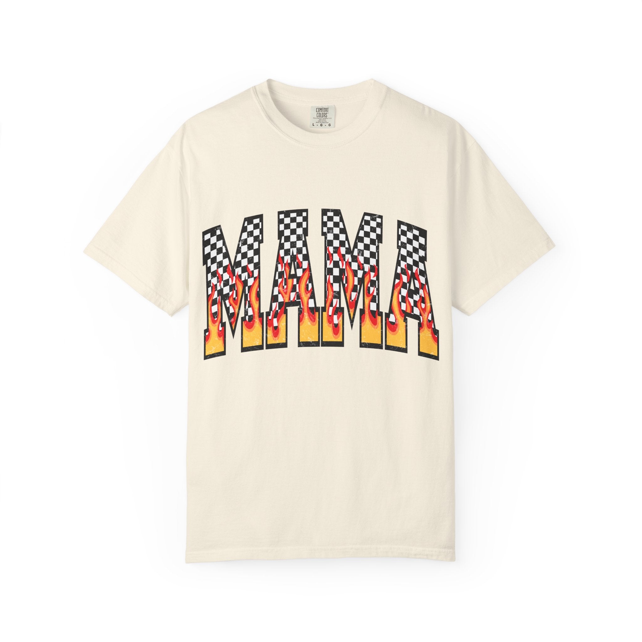 mama & mini flame tee