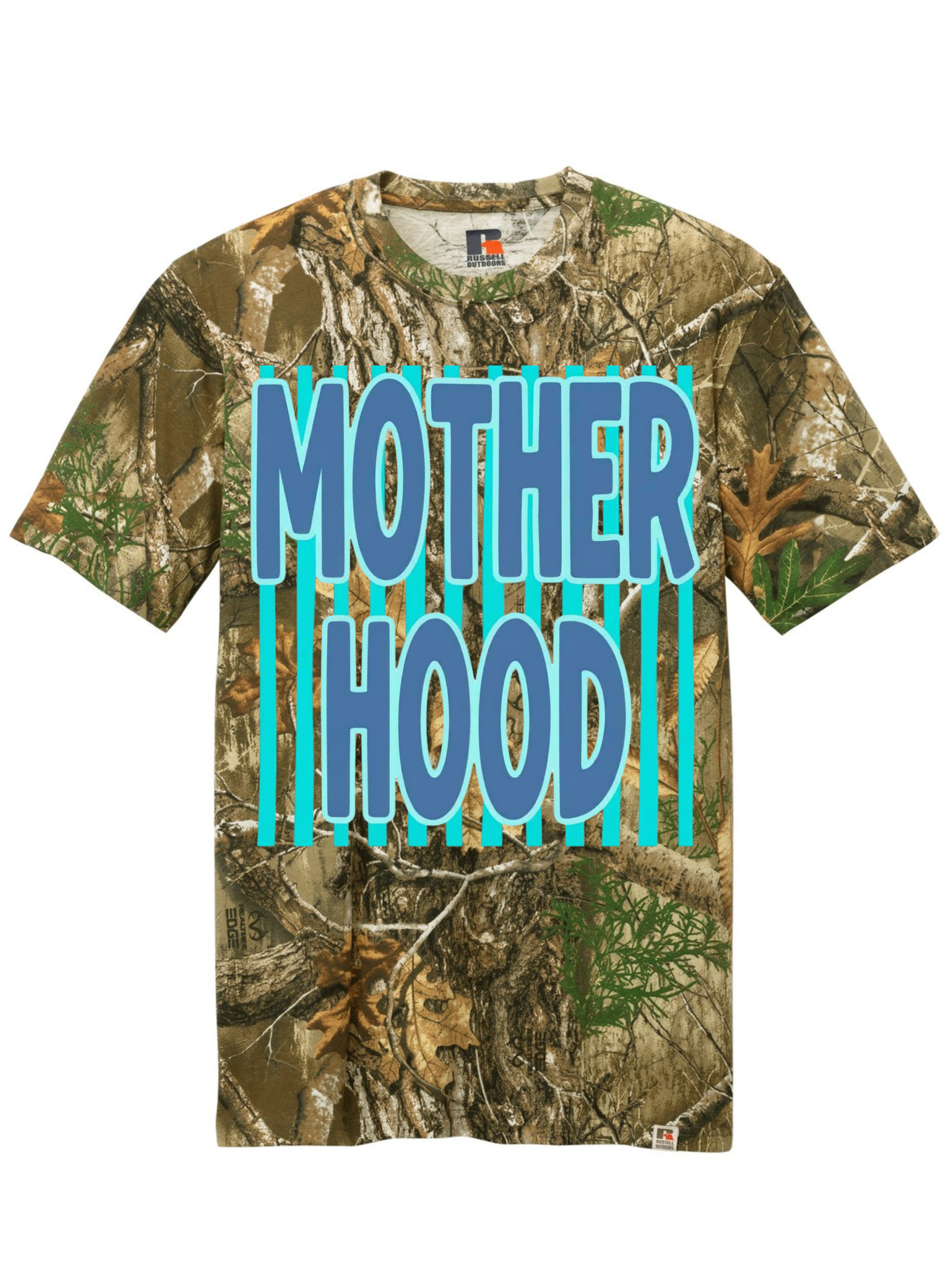 motherhood camo tee