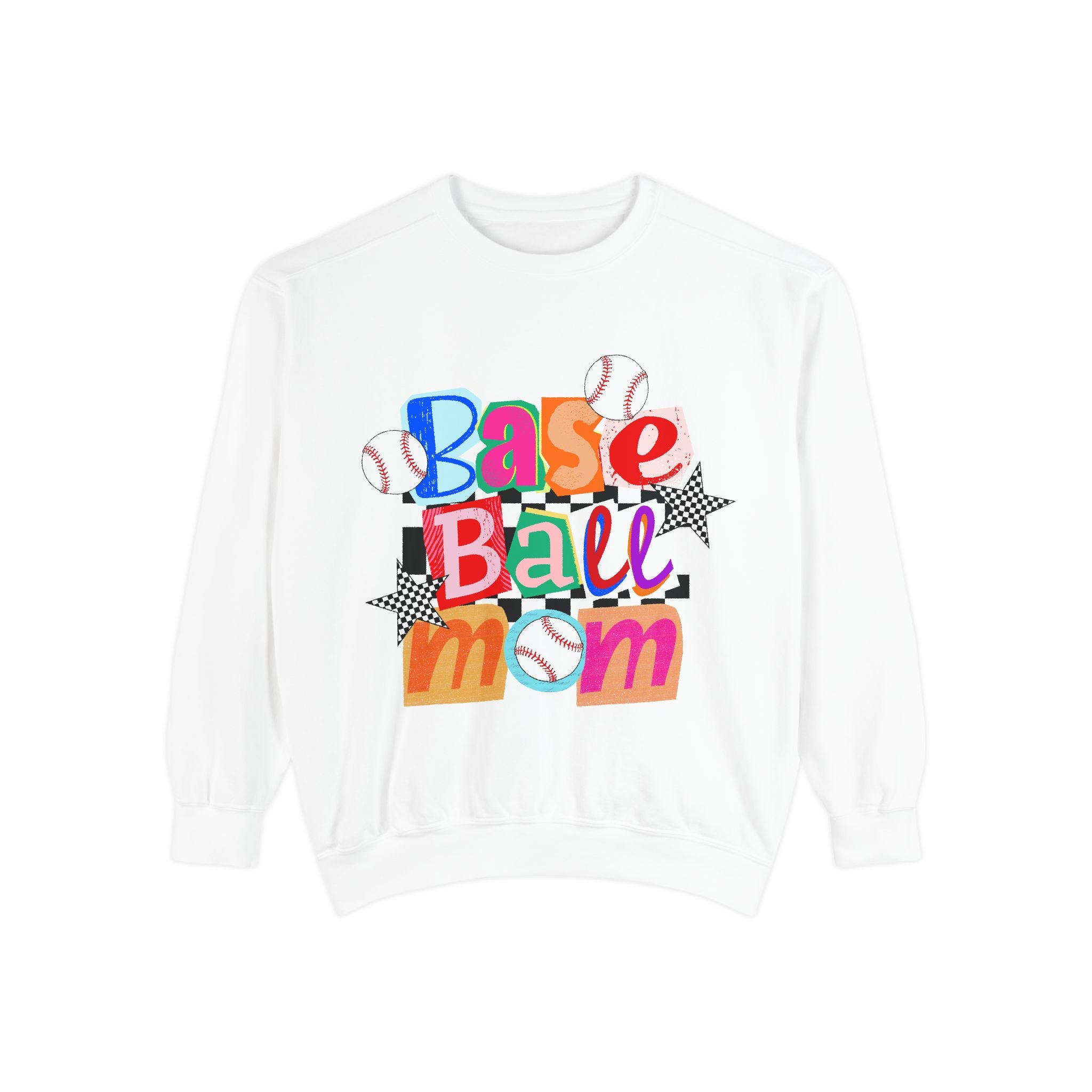 baseball mom crewneck