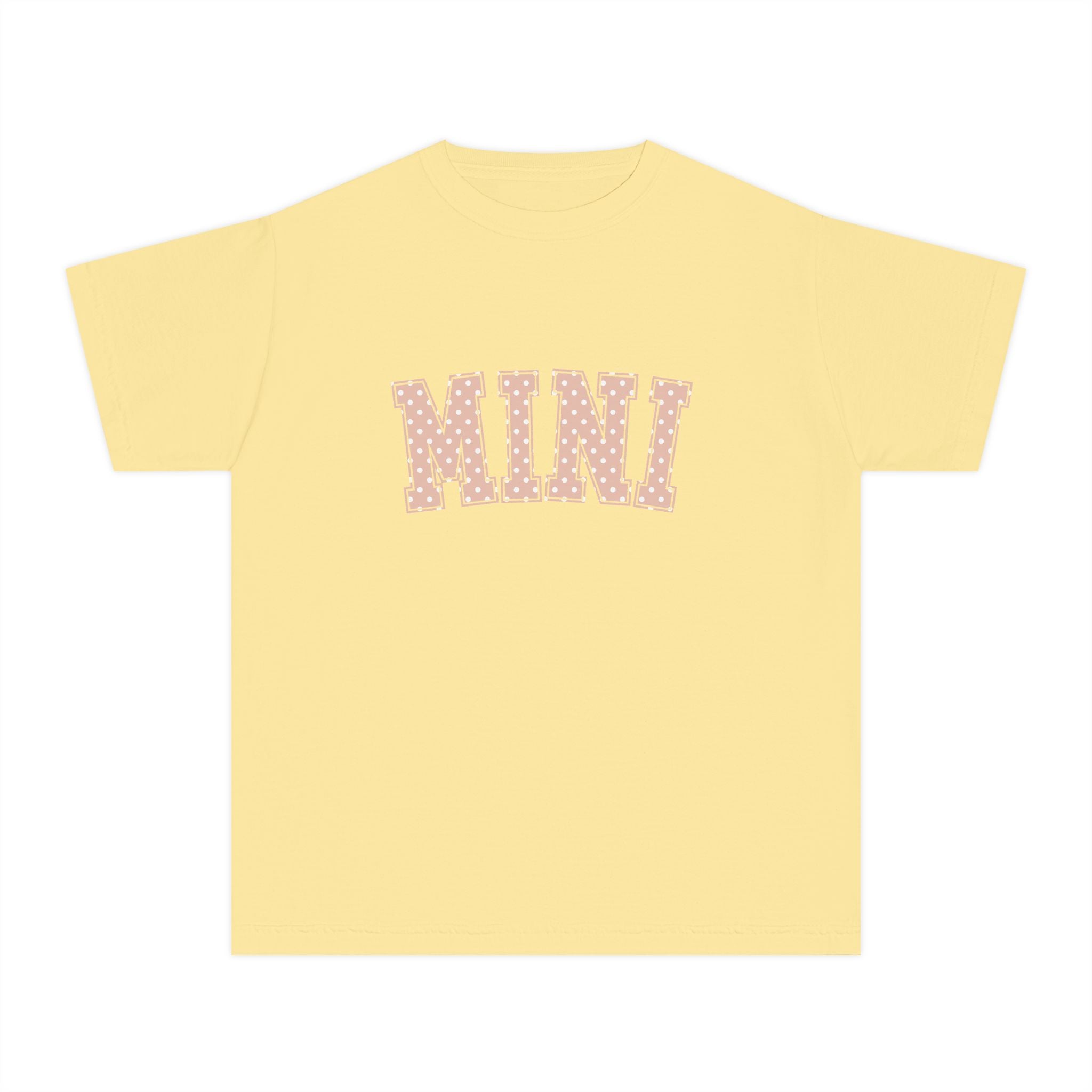 mini polka dot kids tee