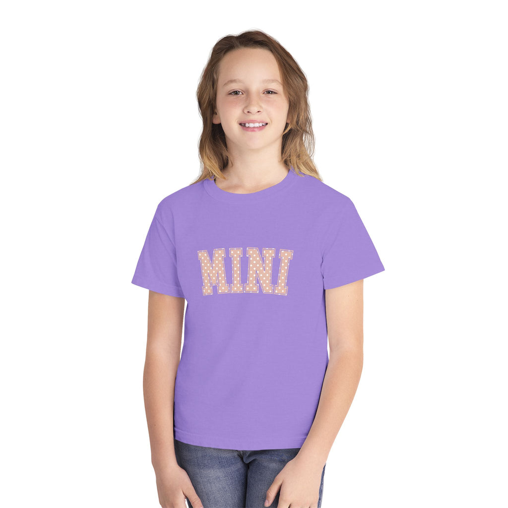 mini polka dot kids tee