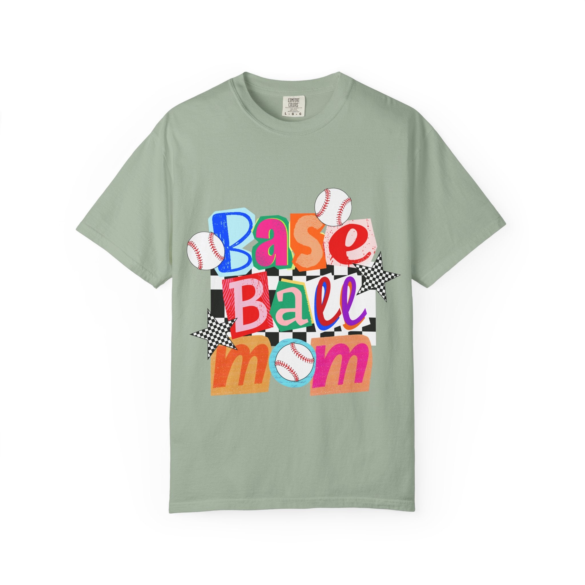 baseball mom tee