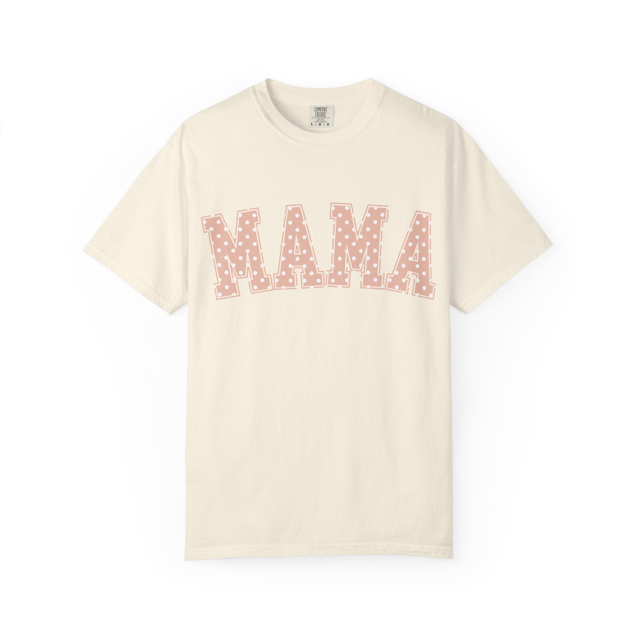 polka dot mama & mini tee
