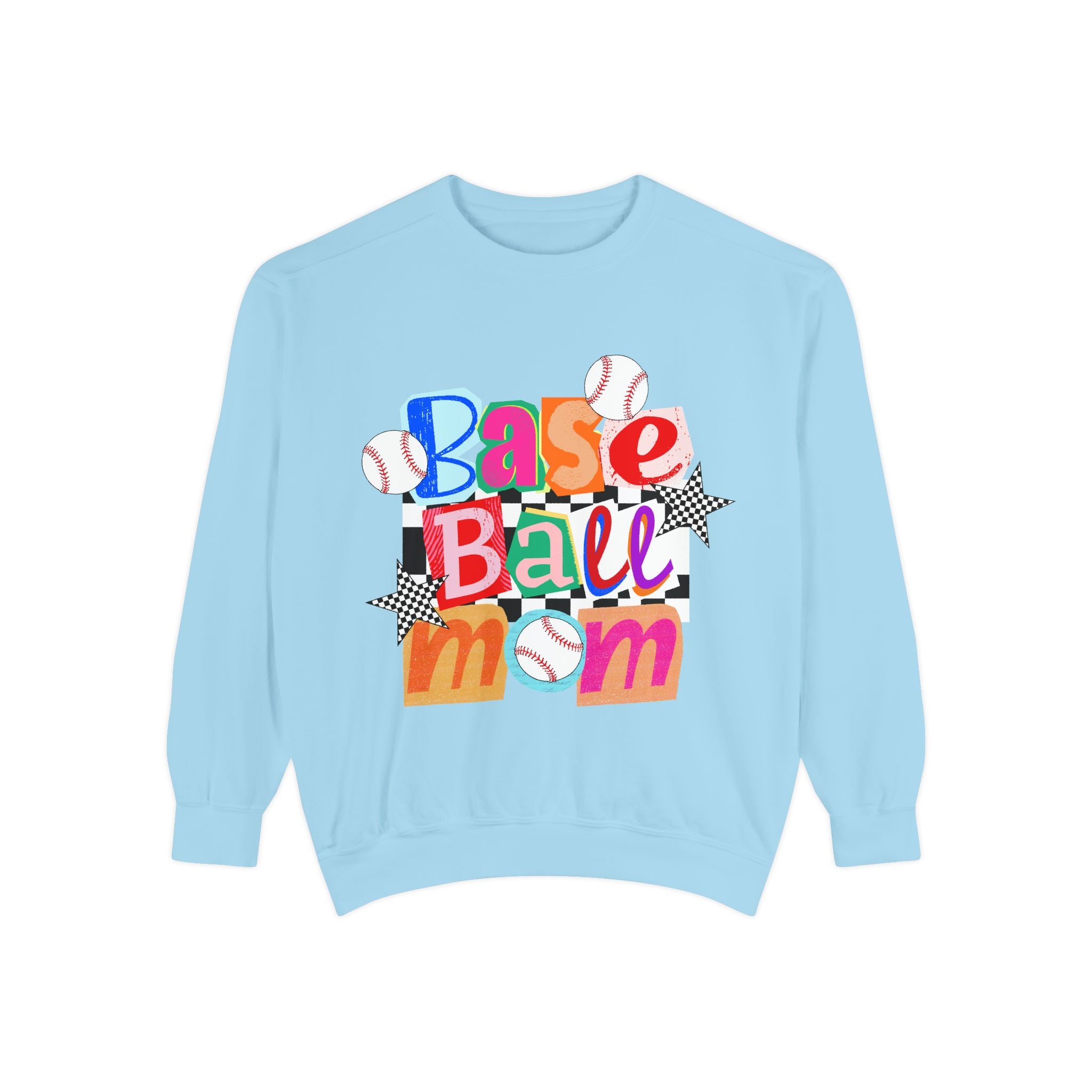 baseball mom crewneck