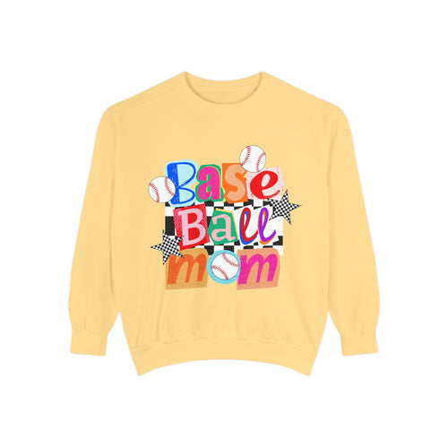 baseball mom crewneck