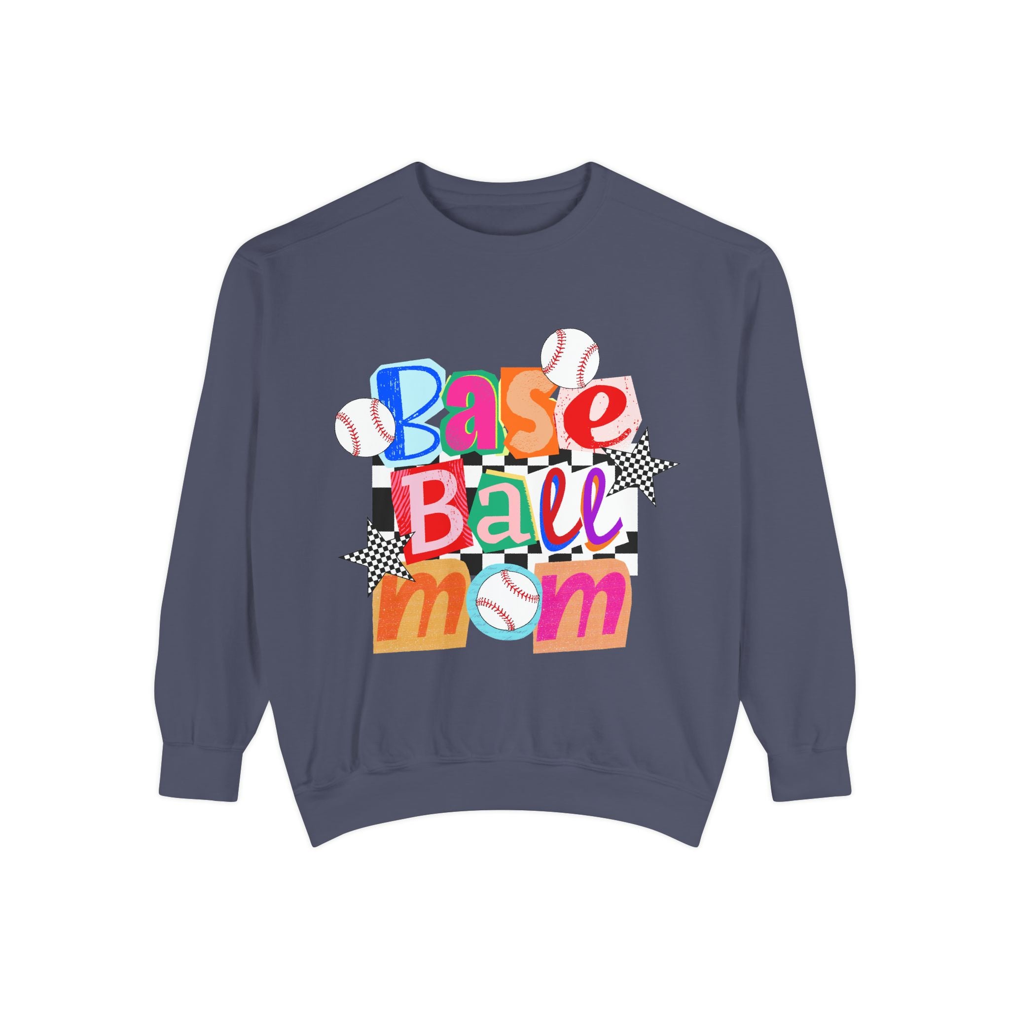 baseball mom crewneck