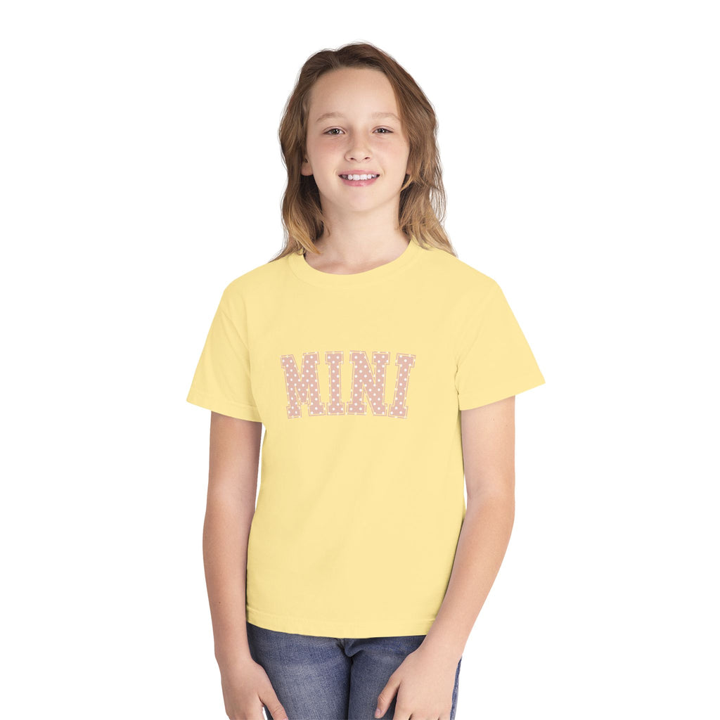 mini polka dot kids tee