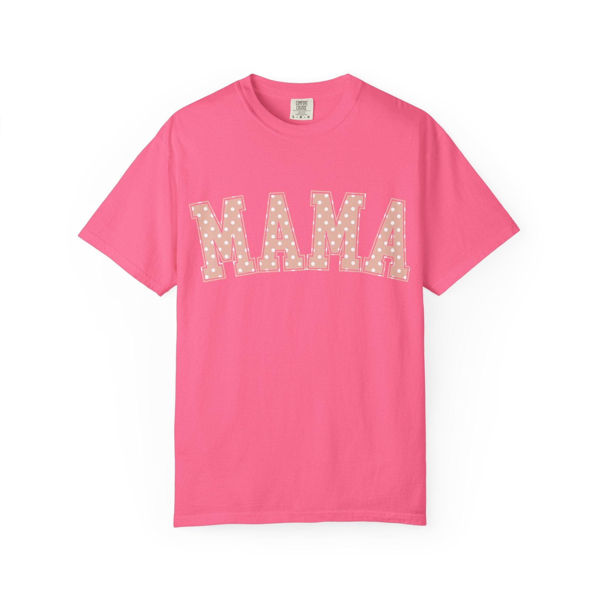 polka dot mama & mini tee